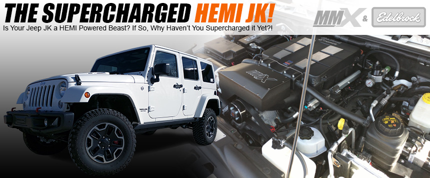 Jeep Wrangler JK HEMI Conversion by Modern Muscle Performance / MMX4x4.com